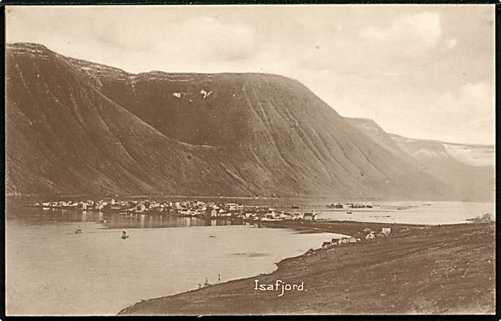 Island, Isafjord. E. Jacobsen no. 17525.