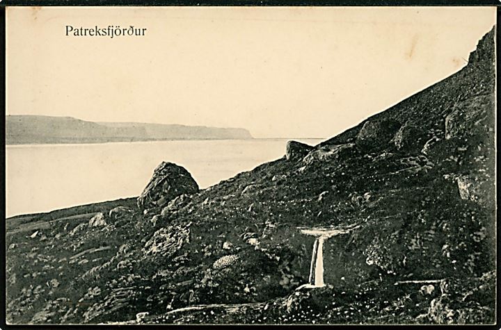 Island, Patreksfjördur. O. Johnson & Kaaber no. 7748.