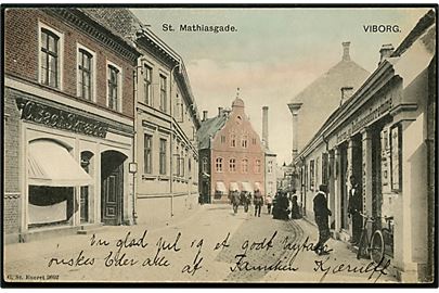 Viborg, St. Mathiasgade. Stenders no. 2602.