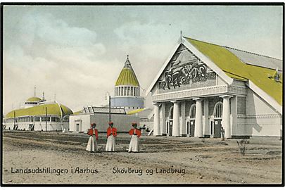 Aarhus Landsudstillingen. Skovbrug og Landbrug. Stenders u/no. 