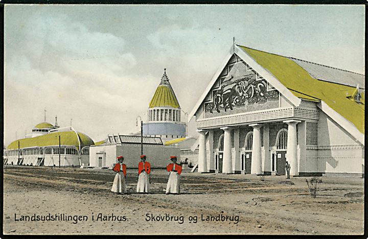 Aarhus Landsudstillingen. Skovbrug og Landbrug. Stenders u/no. 