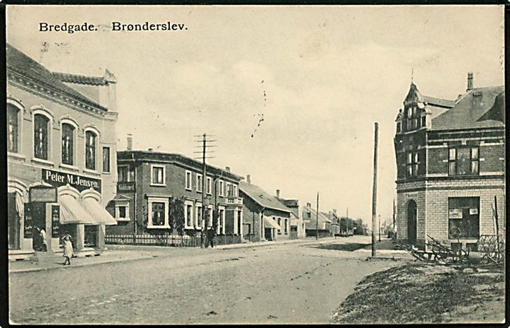 Brønderslev. Bredgade. C. N:s Lj. no. 7091.