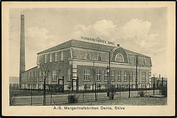 Skive. Margarinefabrikken A/S Dania. J.J.N. no. 7592. 