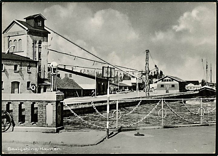 Sakskøbing. Havnen. Stenders no. 96207.