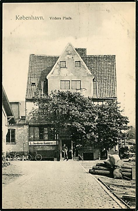 Købh., Vilders Plads. Fritz Benzen no. 643.