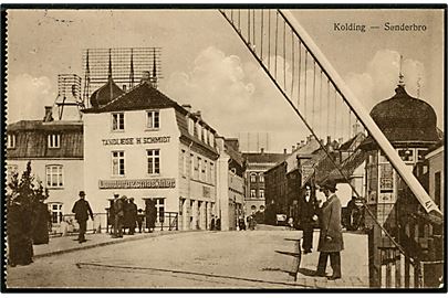 Kolding. Sønderbro ved Jernbaneoverskæringen. G.L.S.K. no. T40.