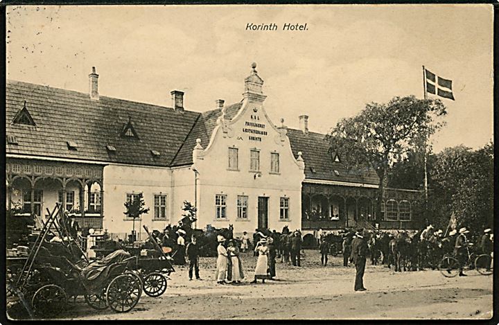 Korinth, Kgl. Priviligeret Gæstgivergaard. C. Johansen u/no.