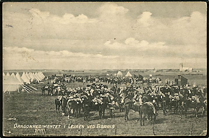 Borris, lejren med dragonregiment. Dannevirke no. 299.