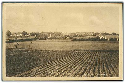 Udsigt over Stenstrup. Stenders no. 50072. Mindre skader på adresse siden.