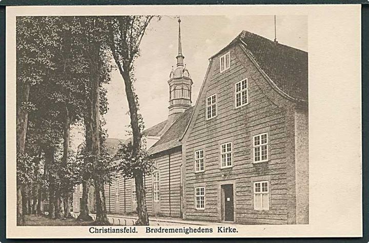 Brødremenighedens Kirke i Christiansfeld. F. Martin no. 46.