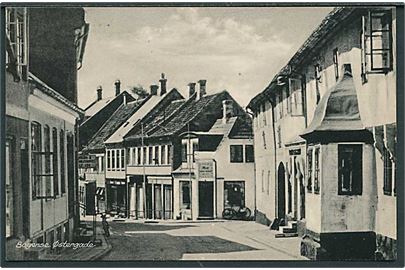 Parti fra Østergade i Bogense. A.B.C. Kiosken no. 7181.