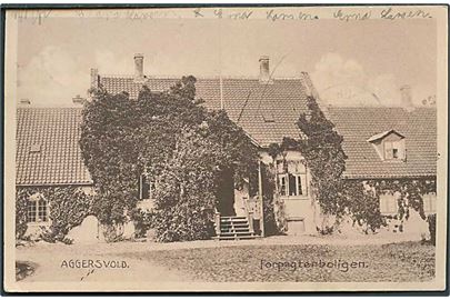 Forpagterboligen paa Aggersvold Hovedgaard. H. Søvndahl Petersen no. 15807.