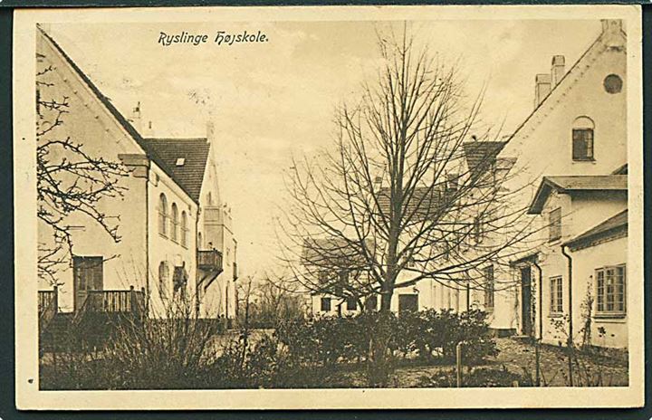 Ryslinge Højskole. Frederik Tornoe u/no. 