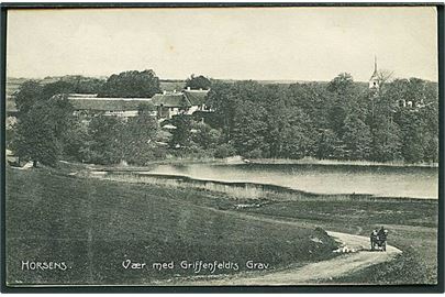 Horsens. Vær med Griffenfeldts Grav. Stenders no. 672.