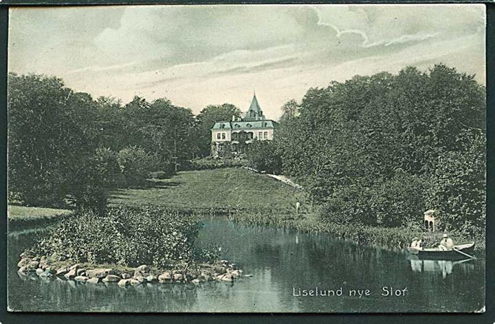 Liselund nye Slot. Stenders no. 3216.