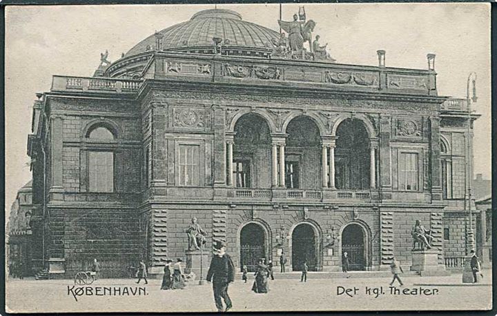 Det kongelige Teater paa Kongens Nytorv i København. Stenders no. 6103.