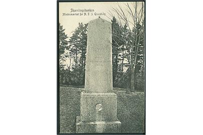 Mindestenen for N.F.S. Grundvig paa Skamlingsbanken. W.K.F. no. 1193.