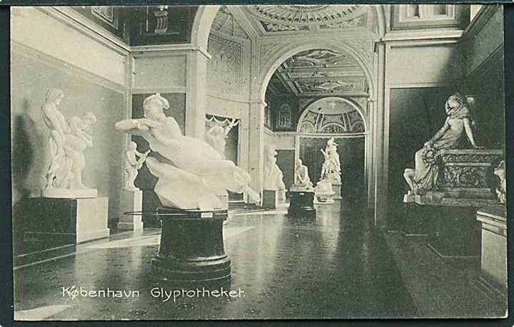 Statuer paa Glyptoteket i København. Stenders no. 6418.