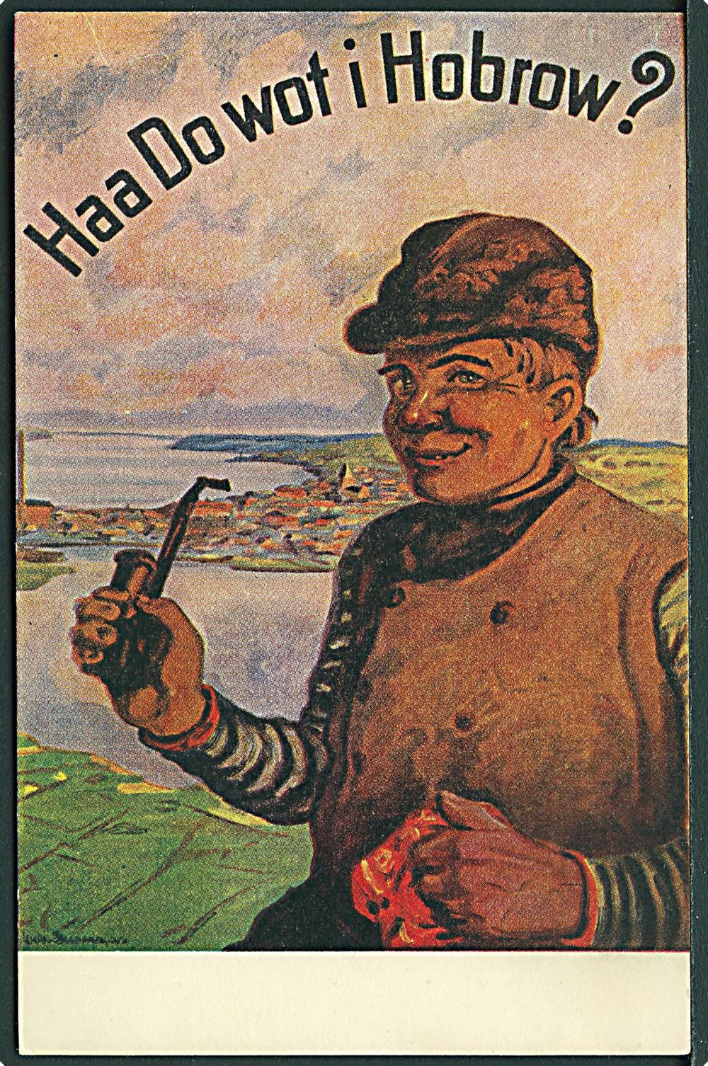 Haa Do Wot I Hobrow P E Haarslov U No 1961 9500 Denmark Postcard