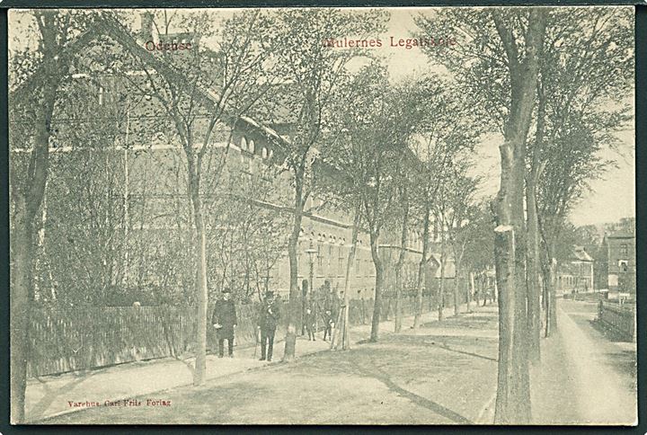 Odense, Mulernes Legatskole. Varehus Carl Friis Forlag u/no.