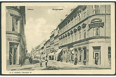 Parti fra Kongensgade i Odense.J.G. Jacobsen u/no.