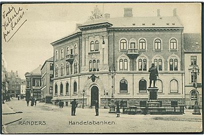 Handelsbanken i Randers. E. Nielsen no. 9955.