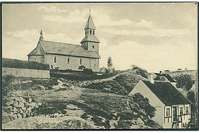 Gudhjem Kirke. F. Sørensen no. 200.