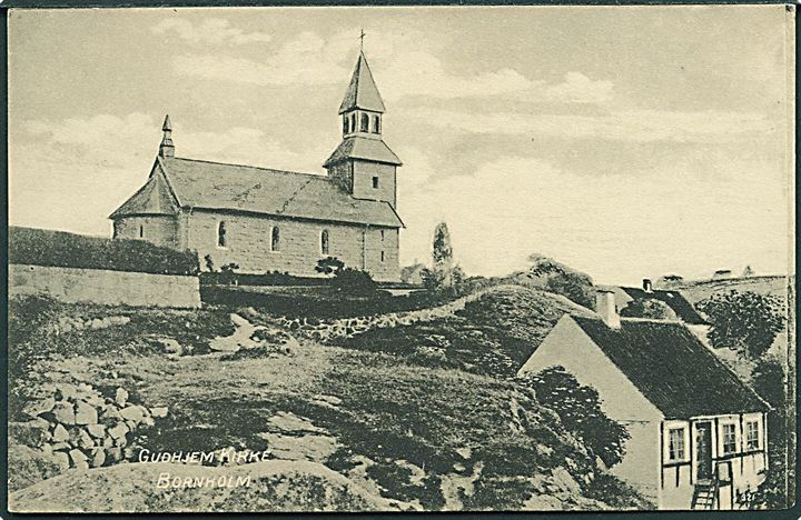 Gudhjem Kirke. F. Sørensen no. 200.