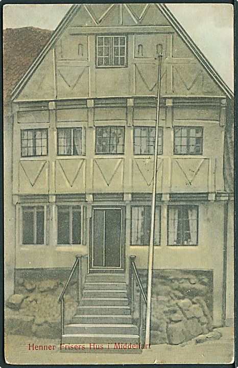 Henner Frisers hus i Middelfart. L. Christensen no. 948.