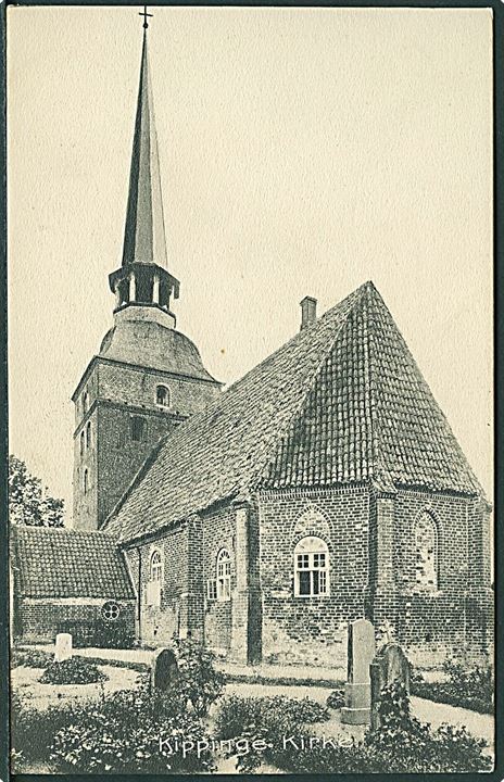 Klippinge Kirke. Stenders no. 6687.