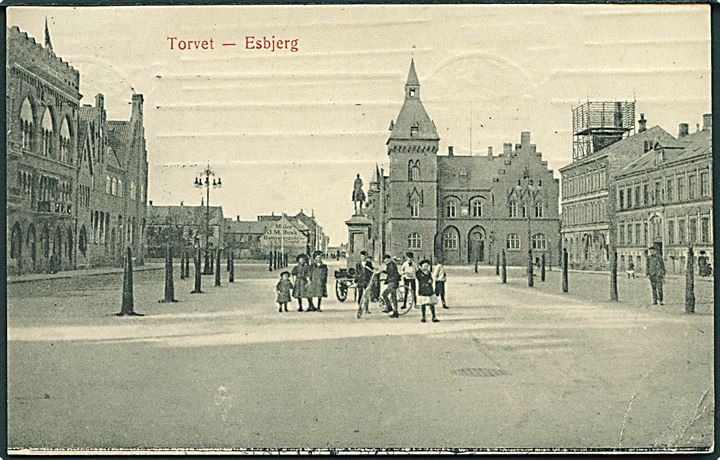 Parti fra Torvet i Esbjerg. C.J.C. no. 116.