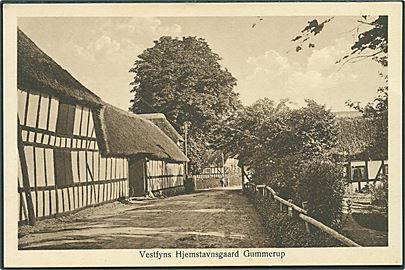Vestfyns hjemstavnsgaard i Gummerup. L.C. Boe no. 10.