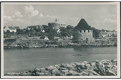 Store og lille taarn paa Frederiksø og Christiansø. Colberg no. 7135.