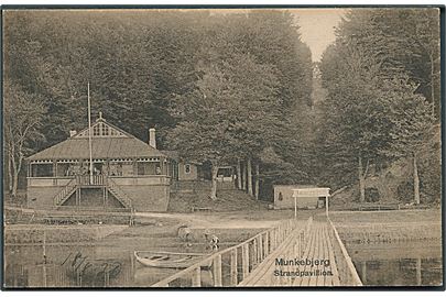 Strandpavillonen ved Munkebjerg, Vejle. N.J. Mehlsen u/no.