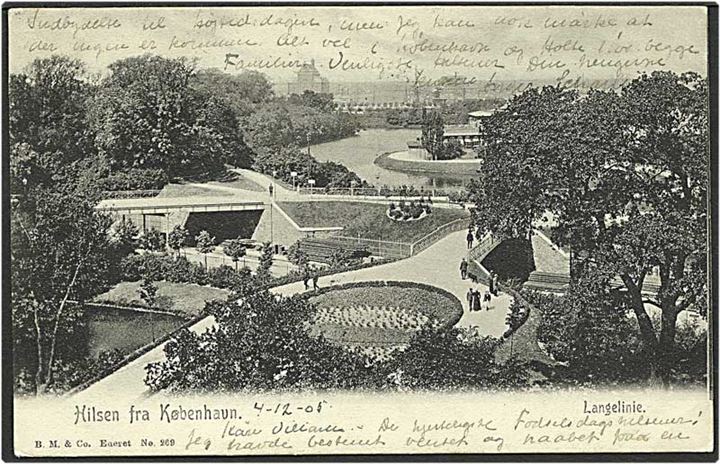 Parti fra Langelinie i København. B.M. no. 269. 