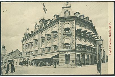 Hotel Phønix i Nykøbing Falster. Stiftets største og bedste Hotel. Koncert hver aften. U/no. 