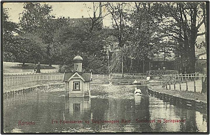 Fra haandværker og sangforeningens have i Horsens. W.K.F. no. 2767.