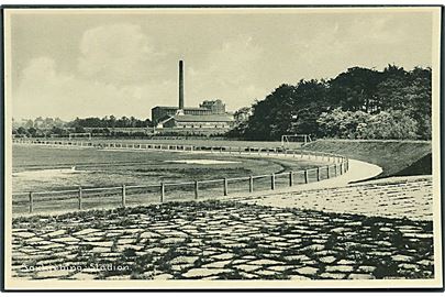 Stadion i Saxkjøbing. Stenders no. 93517.