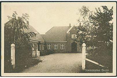 Soesmarke Skole. Stenders no. 58346.