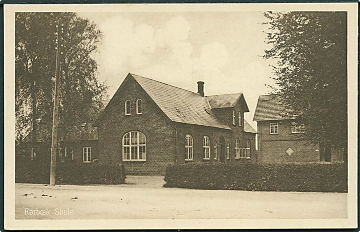 Rørbæk Skole. Stenders no. 56969.