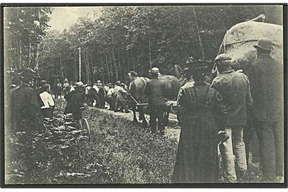 Sten til torvet fra skoven på Thurø. H. Jepsen no. 40080.