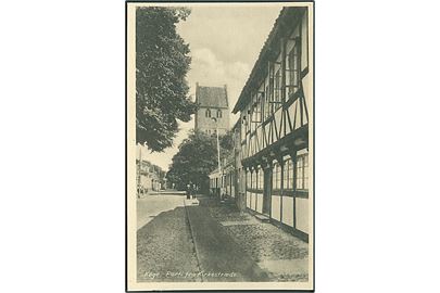 Parti fra Kirkestræde i Køge. Stenders no. 113.