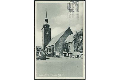 Markedsdag ved Vor Frelsers Kirke, Horsens. Stenders, Horsens no. 236.