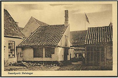 Gaardparti fra Helsingør. E. Strómberg no. 210643.