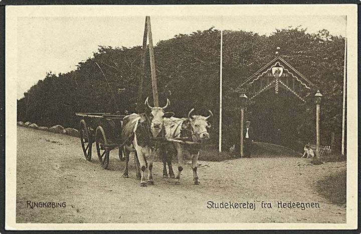 Studekøretøj fra hedeegnen. Stenders no. 8361.