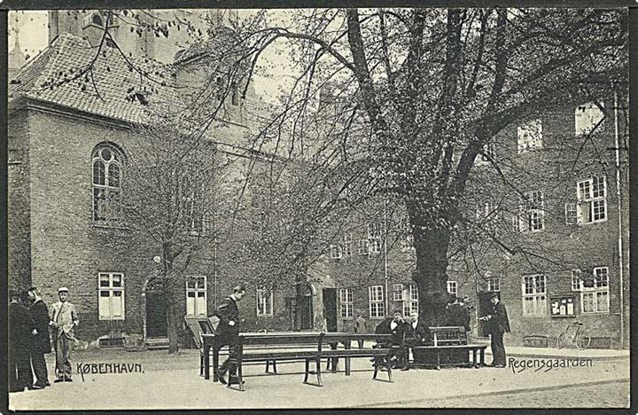 Parti fra Regensgaarden i København. Stenders no. 883.