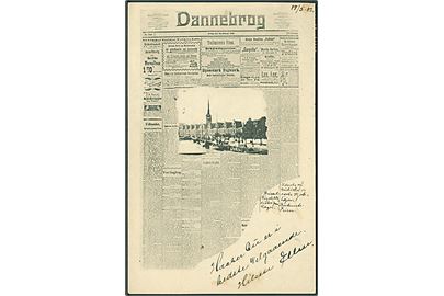 Avisen Dannebrog med Børsen. No. 2418.