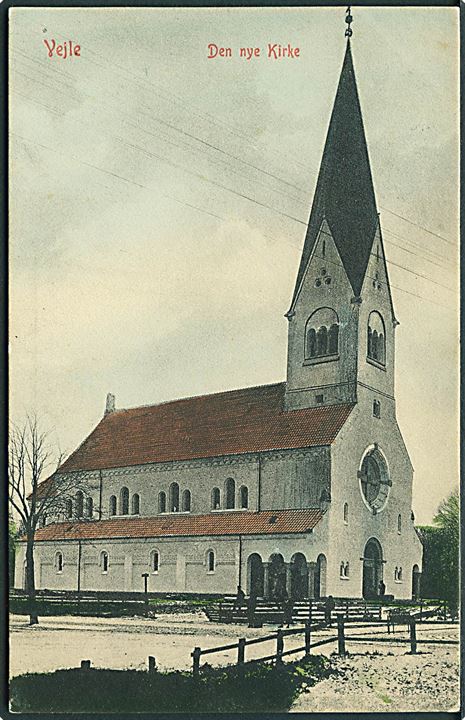 Den nye Kirke i Vejle. Hvidehus Boglade no. 74.
