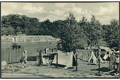 Campingpladsen og Friluftsbadet i Tønder. Stenders, Tønder no. 91 K. 