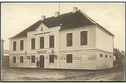 Raadhuset i Rødby. A. Madsens Boghandel no. 23055.